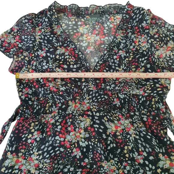 Jay Jay's Dark Floral Dress - Picture 3 of 13